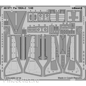 48971 Eduard 1/48 photo etched parts for the Fw 190A-2