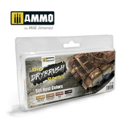 AMIG7302 Ammo Mig Набор красок DRYBRUSH Ржавые цвета