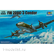 01637 Трубач 1/72 Самолет Focke-Wulf Fw 200C-3 Condor