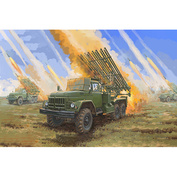 01062 Трубач 1/35 Soviet 2B7R Multiple Rocket Launcher BM-13 HMM