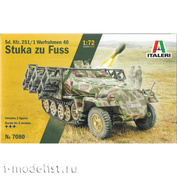 7080 Italeri 1/72 Бронетранспортер Sd. Kfz. 251/1 Wurfrahmen Stuka zu Fuss