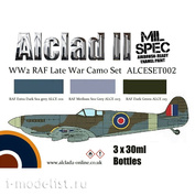 ALCESET-002 Alclad II Набор красок 