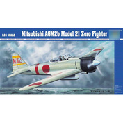 02405 Трубач 1/24 Mitsubishi A6M2b Model 21 Zero Fighter