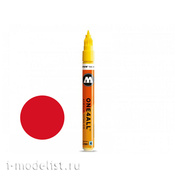 127202 ONE4ALL Molotow Marker #013 Red 2 mm