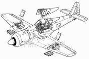 4039 CMK 1/48 Ramjager - conversion set for Fw 190 F8 TAM