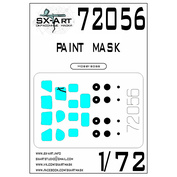 72056 SX-Art 1/72 Mi-2 Paint Mask (Hobbyboss)