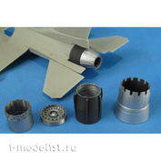 MDR4862 Metallic Details 1/48 Add-on kit for F110. Jet nozzles for the engine (open)