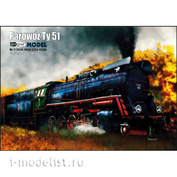 Angraf 7/2014 Paper model Ty-51 steam Locomotive