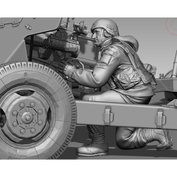 FL35007 GE Models 1/35 Наводчик МТ-12 Рапира