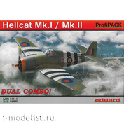 7078 Eduard 1/72 Hellcat Mk. I / Mk. II (две модели в коробке)