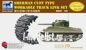 AB3547 Bronco 1/35 Sherman Cuff Type Workable Track Link Set