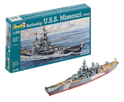 05128 Revell 1/1200 Battleship U. S. S. Missouri(WWII)