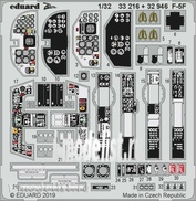 33216 1/32 Eduard Color photo etched parts for the F-5F