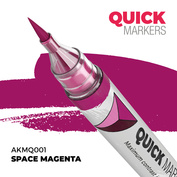 AKMQ001 AK Interactive Маркер QUICK MARKER - Космический пурпурный / Space Magenta