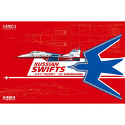 S4814 Great Wall Hobby 1/48 MiGG-29 9-13 Aircraft (Swifts Aerobatic Team)