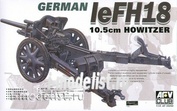 AF35050 AF Club 1/35 Германская пушка FH18 105mm Cannon