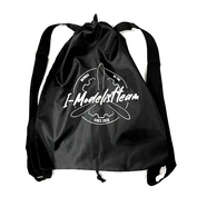 2570599 I am a Modeler Branded backpack with straps, color black