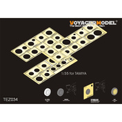 TEZ034 Voyager Model Templates for Screen Printing Road Wheels AFV 