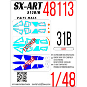 48113 SX-Art 1/48 Окрасочная маска МiGG-31Б/БС (АМК)