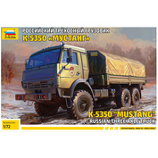 5074 Zvezda 1/72 Российский трёхосный грузовик К-5350 «Мустанг»