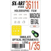 36111 SX-Art 1/35 Имитация смотровых приборов Magach 6B GAL (Meng)