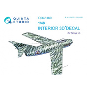 QD48160 Quinta Studio 1/48 3D Cabin Interior Decal MiGG-15bis (for Tamiya model)