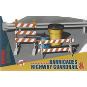 SPS-013 Meng 1/35 Barricades & Highway Guardrail kit