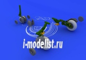 648089 Eduard 1/48 Набор дополнений MiGG-23 M/MF wheels