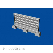 MDR14402 Metallic Details 1/144 Russian concrete fence PO-2m