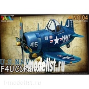 104 Tiger Models Cute U.S F4U-4 Fighter