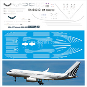 204-12 PasDecals 1/144 Декаль на Туполев 204-300 (64010)