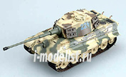 Easy model 1/72 36294 Assembled and painted model of a Tiger tank Pz II.Abt.501(Henschel tower) 