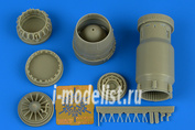 4753 Aires 1/48 Set of additions MiG-27 early exhaust nozzle - opened