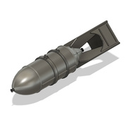 MM72317 Мажор Моделс 1/72 Бомбы ФАБ-500М43 (4 шт.)