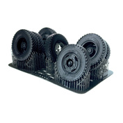 KL430004 Kraft Lab 1/43 Комплект колес в сборе с шинами И-Н-142Б (МШЗ)