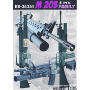 B6-35351 Bravo-6 1/35 40-мм подствольный гранатомёт M203