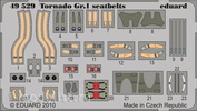 49529 Eduard 1/48 Фототравление для Tornado Gr.1 ремни безопасности