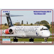 144110-3 Orient Express 1/144 Airliner MD-87 Zvezda Alliance SAS