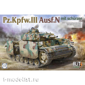 8005 Takom 1/35 Танк Pz.Kpfw.III Ausf.N