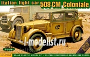72548 ACE 1/72 Italian light car 508 CM Coloniale