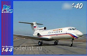 PM14405 PasModels 1/144  Модель для сборки  самолета Yakovlev-40