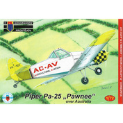 KPM0125 Kovozavody Prostejov 1/72 Самолёт Piper Pa-25 Pawnee over Australia