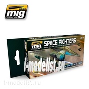 AMIG7131 Mig Ammo acrylic Set of paints SPACE FIGHTERS a SCI-FI COLORS