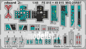49815 Eduard 1/48 Фототравление для MiGG-25РБТ интерьер