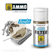AMIG0828 Ammo Mig Filter Sand Grey 15 ml / ACRYLIC FILTER Sand Grey 15 ml