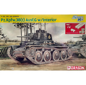 6290 Dragon 1/35 Танк Pz.Kpfw. 38(t) Ausf. G с интерьером