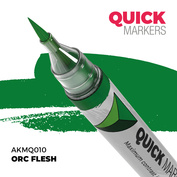 AKMQ010 AK Interactive Маркер QUICK MARKER - Плfromь орка / Orc Flesh