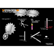 TEZ058 Voyager Model Скребковый инструмент с гаечным ключом