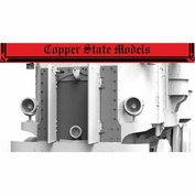 A35-047 Copper State Models 1/35 Усовершенствованный радиатор для Гарфорд-Путилов