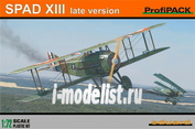 7053 Eduard 1/72 Spad XIII Biplane